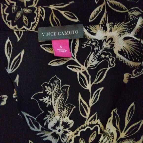 Vince camuto black blouse large (NWT) - Picture 2 of 6